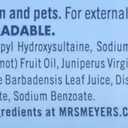 MRS. MEYER'S CLEAN DAY Hand Soap, Made with Essential Oils, Rain Water, 12.5 fl. oz - Pack of 6