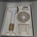 Tideway Hair Dryer, Blow Dryer with Diffuser, Ionic Professional High-Speed 1500W Low-Noise, 110,000 RPM Brushless Motor, Fast Drying, Travel Compact for Women & Men (Gold)