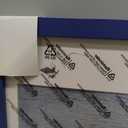 wyooxoo 12x18 Picture Frame Dark blue Solid Wood Photo Frames Display Pictures 11x14 with Mat or 12x18 Without Mat Colorful Frame For Wall