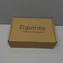 Ravinte Black Cabinet Handles 15 Pack 4-1/2 inch Matte Black Square Cabinet Pulls Kitchen Hardware 7 inch Overall Length Kitchen Drawer Pulls