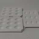 Kibbeh Rolls Maker Mold 9 Grids Meatball Mold Tool 7cm