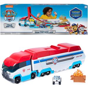 PAW Patrol, LaunchN Haul PAW Patroller, Transforming 2-in-1 Track Set for True Metal Die-Cast Vehicles, Kids Toys for Boys & Girls Ages 3 and Up