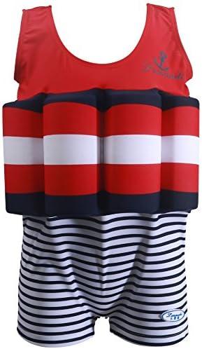Baby Kids Floatation Suit Float One-Piece Swimwear Buoyancy for Girls Boys 1/2Y, 110/65 Yard