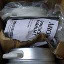 AROMA Rice Cooker, 2-Cup (Uncooked) / 4-Cup (Cooked), Steamer, Grain Cooker, Soup Maker, Oatmeal Cooker, Auto Keep Warm, 1 Qt, White, ARC-302-1NG