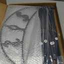 Garden Hose Holder, Freestanding Water Hose Holder with 4 Spikes, Heavy Duty Hose Reel Holds 150ft Hose, Hose Hanger, Hose Storage, Hose Organizer for Outside Lawn Yard