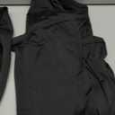 WEERTI Thermal Underwear for Men Long Johns with Fleece Lined Base Layer Men Cold Weather Top Bottom (X-Large, Black)