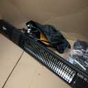 Ceiling Electric Outdoor Heater Wall-Mounted Hanging Patio 1500W Infrared 9 Heat Levels, 24H Timers, Carbon Fiber Tube Heating Wall Heater for Gazebo, Balcony