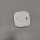 Smoke Detector 10 Year Battery, Upgraded Small Fire Alarm Smoke Detector with Heat Monitor for Dual Protection, LED Indicator Loud Alarm with Test/Mute Button and Replaceable CR123A Battery