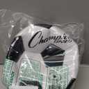 Champion Sports Retro Soccer Ball, Size 4 , Black/ White