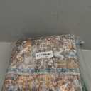 KOZYFLY Runners for Hallways 2x6 Ft Washable Kitchen Runner Rug Boho Runner Rug for Entryway Indoor Printed Oriental Faux Wool Floor Carpet Runner for Bedroom Kitchen Hall, Brick Red/Orange/Green