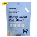 Tuft & Paw Really Great Cat Litter OdorStop Mixed Tofu Litter, Low-tracking, Multi-Cat Strength, Grey, 9.25 lbs.