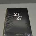 Monthly Planner 2025-2027, 2 Year Months Planner Calendar 2025-2027, July 2025 - June 2027, 7" x 10", 25-27 Monthly Calendar Planner, 24 Months, Perfect for School Office Home Planning - Black