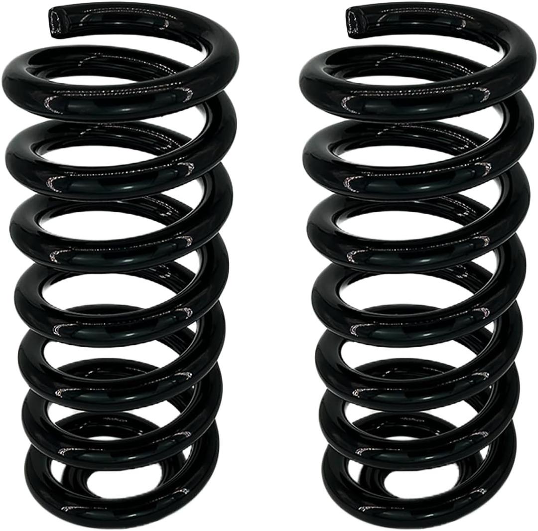 Front Suspension Coil Springs Compatible with Chevy Blazer 1969-1972, C10 1963-1972, C20 1963-1966, P10 Van 1968-1972 & GMC C15/C1500 Pickup/C1500 Suburban 1968-1972 (2 Pack)