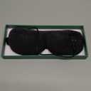 Heated Eye Mask for Dry Eyes, Cordless Warm Eye Compress, 4 Heat Levels, 4-Level Timing, 1000mAh Rechargeable, Blepharitis, Styes, Washable Cover, Travel, Gifts for Family(Black)