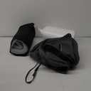 Favoyard Outdoor Seat Cushion Set 22 x 24 Inch Waterproof & Fade Resistant Patio Furniture Cushions with Removable Cover Deep Seat & Back Cushion with Handle and Adjustable Straps for Chair Sofa Couch (22 x 24 Inch, Dark Gray)