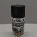 Rust-Oleum 7220830 Textured Spray Paint, 12 oz, Black