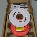 Kidde Smoke Detector, Hardwired with 10-Year Battery Backup, Interconnectable, LED Status Lights, 85 dB Alarm, 5-inches