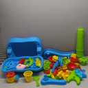 Water Table for Kids 3 4 5 6 7 Years Old - Water Playset for Toddlers 3-5, Water and Sand Play, Backyard Water Table, Summer Outdoor Beach Toys, Sensory Activity, Gifts for Boys Girls