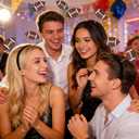 5 x AIUPUOC Football Headband for Women Cute Football Design Headband Head Boppers Sports Hair Accessories for Football Mom Fans Game Day Cheer Hairband Non Slip 1Pcs (Brown B, Average)