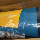 CAP 1" Extra Thick Yoga Mat, Exercise Mat with Strap, 71"L x 24"W x 1"Th, Teal