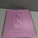 2 x Planner 2025-2026, Academic Year Weekly and Monthly Calendar Planner, July 2025 - June 2026, Spiral Bound School Planning Tool, Perfect for Teacher, Student, Woman & Men - A4 (8.5" x 11"), Purple