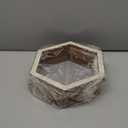 Gerrii 24 Pcs 8.2 Inch Honeycomb Decorations Unfinished Wooden Hexagon Wall Decor Hexagon Wall Stickers Decorative Wood Honeycomb Beehive Sign for Baby Shower Honeybee DIY Birthday Party Decor