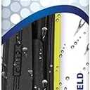 Rain-X 5079280-2 Latitude 2-In-1 Water Repellent Wiper Blades, 24 Inch Windshield Wipers (Pack Of 1), Automotive Replacement Windshield Wiper Blades With Patented Water Repellency Formula