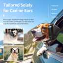Dog Ear Muffs Noise Protection, Noise Cancelling Headphones for Dogs, Ear Covers for Hearing Protection and Anxiety - (Black, M)
