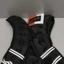 ZELUS Weighted Vest, 20lb Weight Vest with Reflective Stripe for Workout, Strength Training, Running, Fitness, Muscle Building, Weight Loss, Weightlifting (Black)