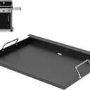 Spirit 300 Full Size Griddle Insert for Weber GS4 Spirit I/II 300 Series Gas Grill E310,E320,S310,E315,S320,E330,S330 Parts,6787 Carbon Steel Flat Top Griddle Replacement Parts for Weber 7638 7639