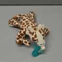 Philips AVENT Soothie Snuggle Pacifier Holder with Detachable Pacifier, 0m+, Giraffe, SCF347/01-1 Count (Pack of 1)