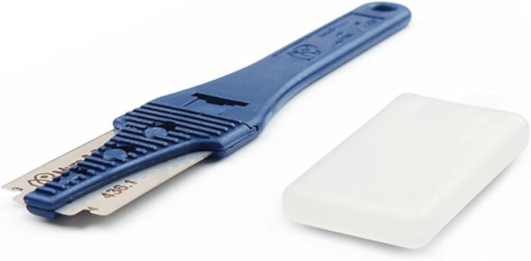 Mure & Peyrot Landaise Bread Lame Dough Scoring Tool- Scoring Knife for Artisan and Sourdough Bread Baking- Made in France- Features Protective Cover- Stainless Steel Blade Mure & Peyrot Landaise Bread Lame Dough Scoring Tool- Scoring Knife for Artisan and Sourdough Bread Baking- Made in France- Features Protective Cover- Stainless Steel Blade