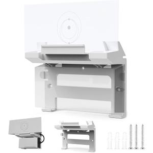 Starlink Gen 3 Router Mount, Premium 2 in 1 Starlink Mounting Kit for Starlink V3 Standard Router, Space Saving Starlink Standard V3 Mesh Router and Starlink Gen 3 Power Supply Mounting Kit