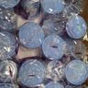 100 Pcs Urine Specimen Cups with Lids and Evident Seal Urine Sample Cups Collection Cup Disposable for Collection and Testing (Blue Lids)