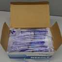 100 Pack Disposable 3ml/cc Lab Syringes with 23Ga 1 Inch Needle Luer Lock, Individually Sealed Packed