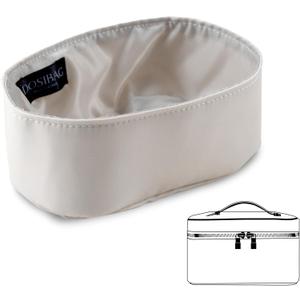 Waterproof Premium Nylon Bag Organizer Insert for LV Nice Mini Nano (Beige, Nice Nano)