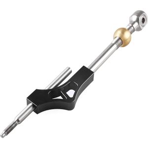 RYANSTAR Shifter Extender Adjustable Short Shifter Compatible with Ciciv CRX Del Sol Acura Integra B or D Series Engine Black