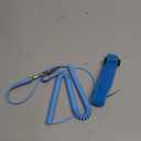 Anti Static Wrist Strap, 11" Anti Static Wristband Grounding Bracelet with Alligator Clip and Extendable Long Cable, Fits Wrist Circumference 6" to 8.5" [Blue] (Regular Size)