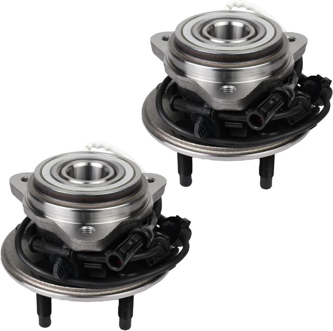 PAROD Pair 515003 Front Wheel Hub Bearing Assembly Fit for 1997-2001 Mercury Mountaineer, 1995-2001 Ford Explorer, 2001-2009 Ranger, B4000, 2001-2005 Explorer Sport Trac, 2001-02 Mazda B3000 4WD W/ABS