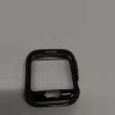 top4cus 40mm Case Soft Flexible Lightweight Anti-Scratch Overall Protective 40mm Iwatch Cover Case Shiny Shockproof Bumper Compatible with Apple Watch Series 6/SE/5/4 - Black