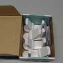 Door Lever Locks (4 Pack) - Prevents Toddlers from Opening Doors - Durable ABS with 3M Adhesive - Easy One-Hand Operation for Adults, No Tools Needed (White)