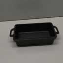 Northriver Casting 95 Inch Cast Iron Loaf Pan with Lid | Bread Baking Pan | Even Heat Distribution for Homemade Bread, Cake, and Meatloaf | 2 Piece Set