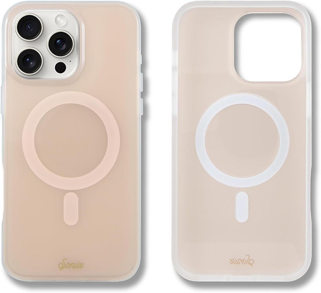 Sonix Case for iPhone 16 Pro Max | Compatible with MagSafe | 10ft Drop Tested | Jelly Apricot