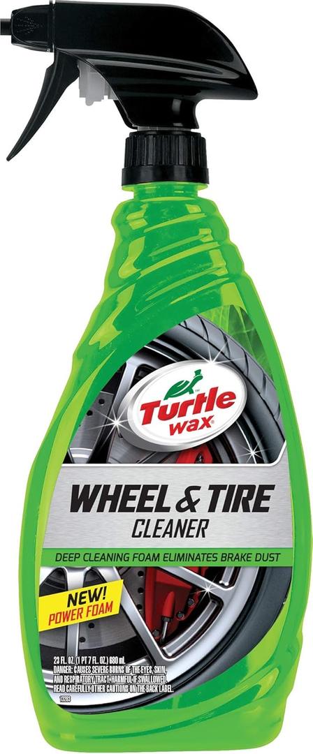 Turtle Wax T-18 All Wheel and Tire Cleaner - 23 Fl Oz. (23 Fl Oz (Pack of 1))