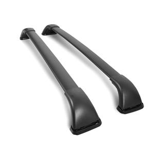 Auto Dynasty Pair of Roof Rack Black Powdercoated No car Brand