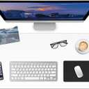 Clear Desk Mat, Non-Slip PVC Desk Protector Mat with Round Edge, Heat Resistant & Waterproof Clear Desk Writing Mat for Home and Office (47.2"*23.6")