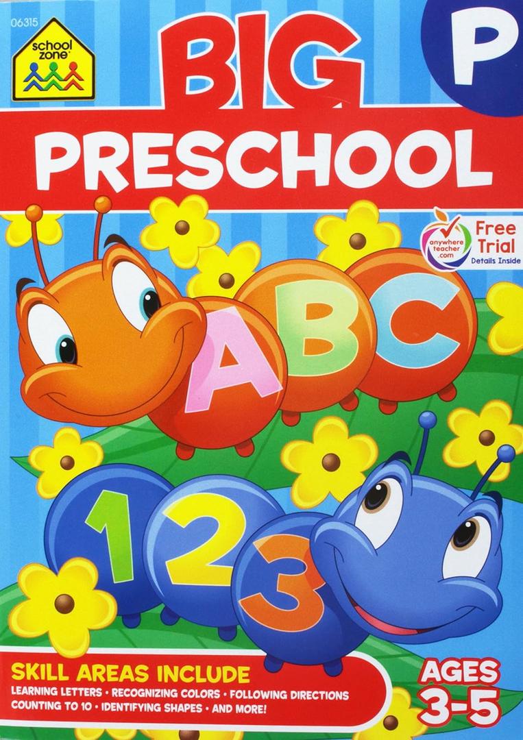 Big Workbook-Preschool - Ages 3-5