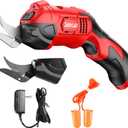 Electric Scissors for Cutting Fabric, Cardboard & Plastic, Sewing Crafting Cardboard Heavy Duty Cordless Shears Cutting Tool with 2 Replacement Blades