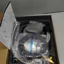 MBILLION Waterfall Kitchen Faucet with Pull Down Magnetic Sprayer Brushed Gold,Stainless Steel,4 Functions,Single-Hole,Sigle-Handle,Built-in Shelf,360 Rotation Farmhouse Commercial RV Bar Sink Faucet