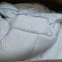 King Size Mattress Topper for Back Pain, Cooling Extra Thick Mattress Pad Cover with 8-21 inch Deep Pocket, Plush Pillow Top Mattress Topper Overfilled with Down Alternative, King Size, White